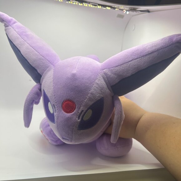 Espeon Build-A-Bear Pokemon Plush W/ Purple Pokeball Cape - Picture 6 of 11